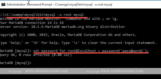 i forgot my root phpmyadmin password