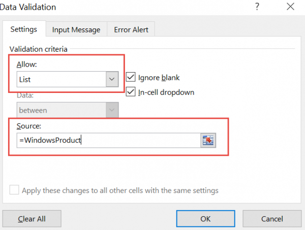 drop-down lijst Microsoft Excel 2013-4