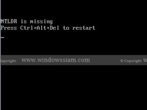 Ntldr is missing что делать windows 7