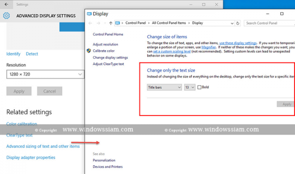 Display Setting Windows 10 4